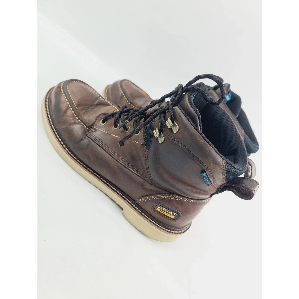 Ariat Men's Brown Leather Hiking Boots Size 10‎
